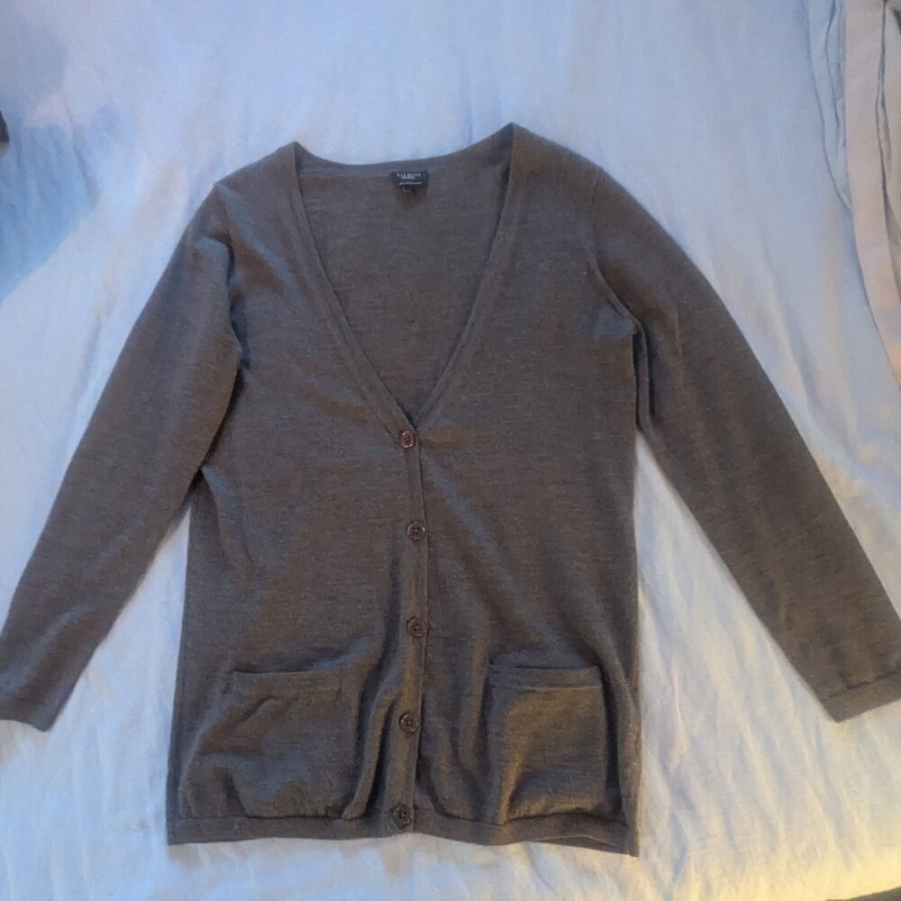 Talbot's Merino Wool Cardigan